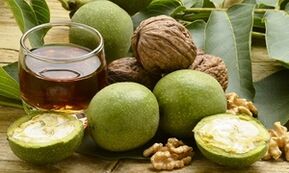 Perfusion de noix pour éliminer les parasites du corps