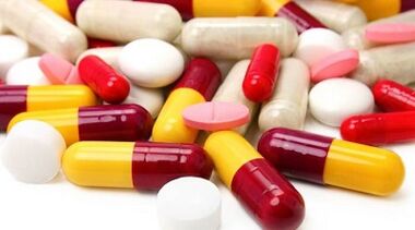 Médicaments pour les vers chez l'homme